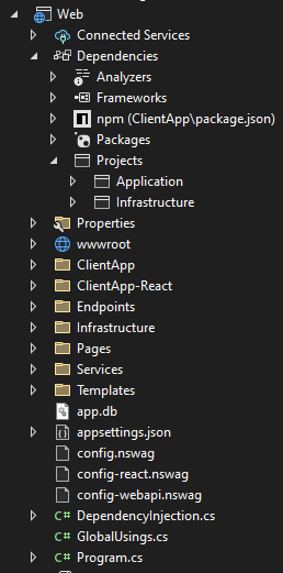 webUI project